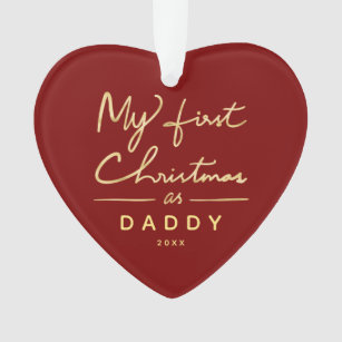 dads first christmas ornament