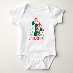 🎅 My First Christmas Baby Baby Bodysuit