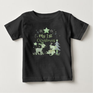 My First Christmas Baby Baby T-Shirt