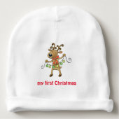 My first Christmas Baby Beanie (Front)