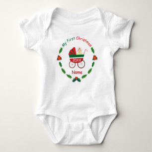 My First Christmas Baby Bodysuit