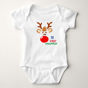 My first Christmas Baby Bodysuit