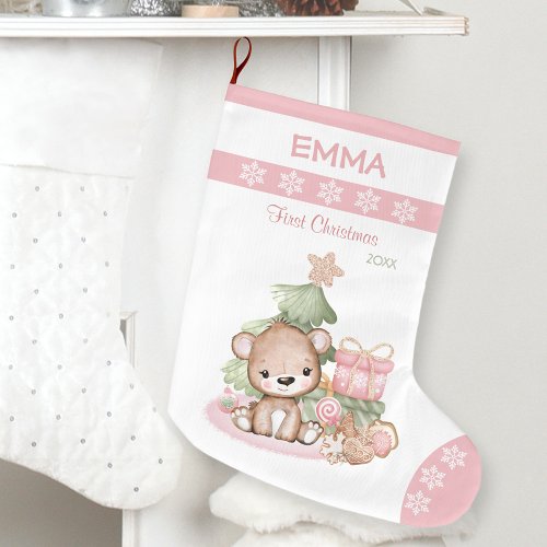 My First Christmas Baby Christmas Stocking