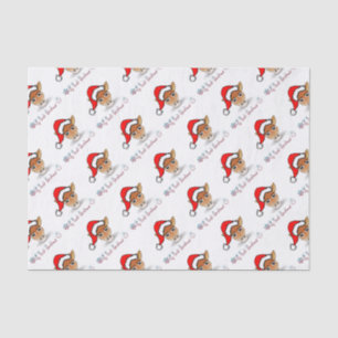 My First Christmas Baby Giraffe Tissue Paper