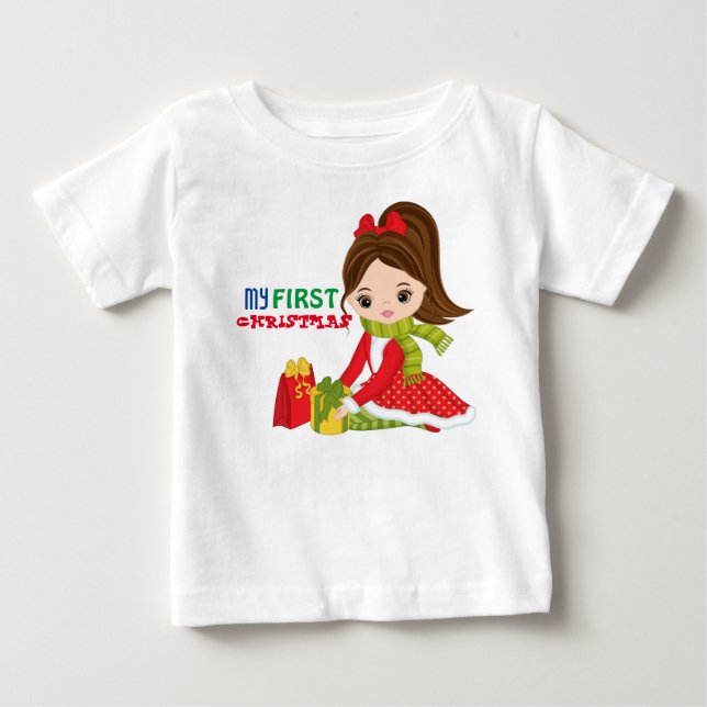My first Christmas BabY T-Shirt (Front)