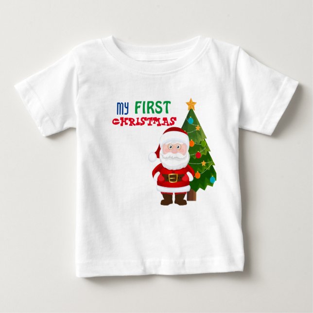 My first Christmas BabY T-Shirt (Front)