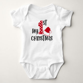 🎄My First Christmas Baby T-Shirt | Cute Holiday👶 Bodysuit