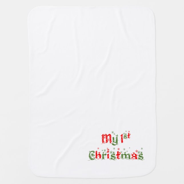 My First Christmas Blanket (Front)