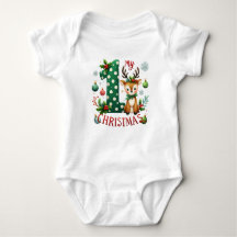 My First Christmas Bodysuit