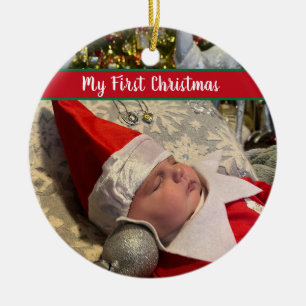 My First Christmas Ceramic Ornament