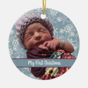 My First Christmas Ceramic Ornament