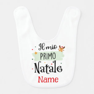 My First Christmas – Il Mio Primo Natale Baby Bib