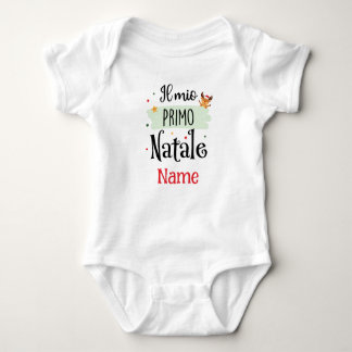 My First Christmas – Il Mio Primo Natale Baby Bodysuit