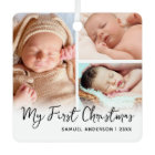 My First Christmas Keepsake 3 Photo
