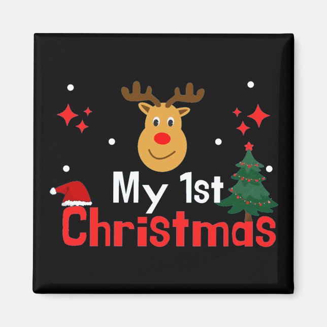 My First Christmas Magnet (Front)