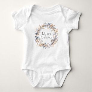 My First Christmas Nutcracker Ballerina Baby Bodysuit