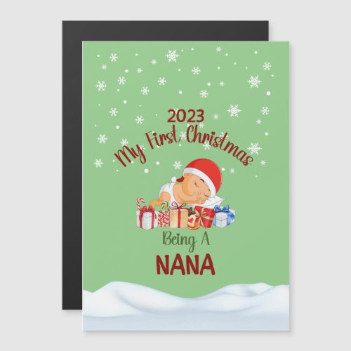 My First Christmas Personalized Being a Nana