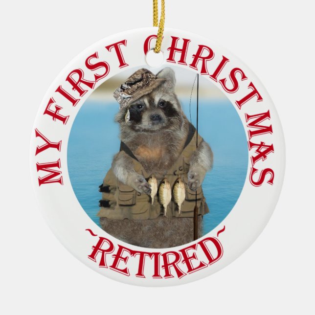 My First Christmas Retired Ceramic Ornament (Front)