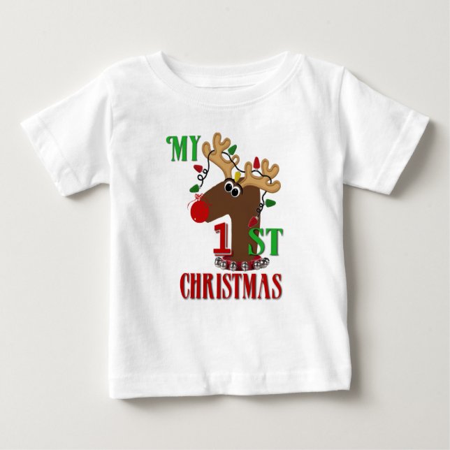 My First Christmas T-Shirt (Front)