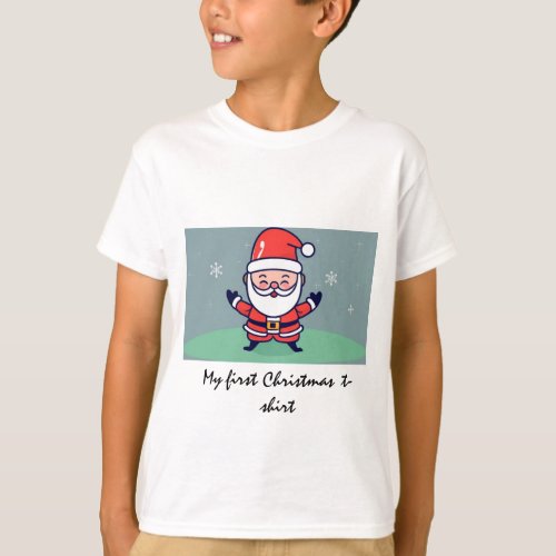 my first christmas t shirts