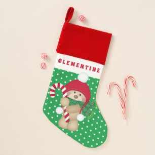 My First Christmas Teddy Bear Holiday Christmas Stocking