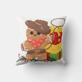 My First Christmas Throw Pillow