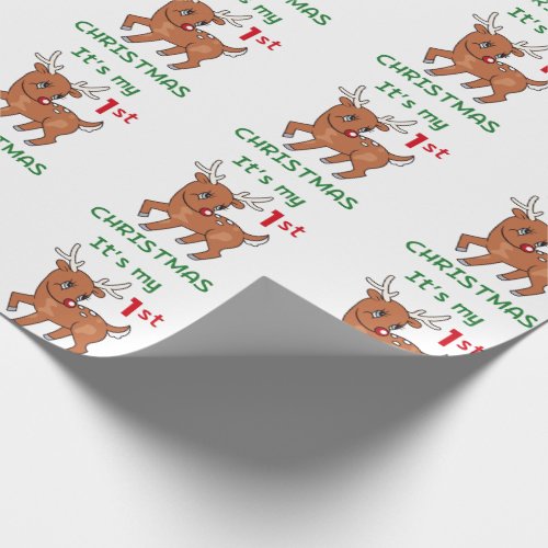 My First Christmas Wrapping Paper
