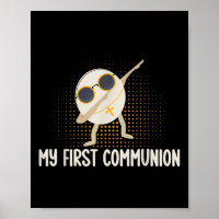 My First Communion Dabbing Wafer 1st Communion T-s