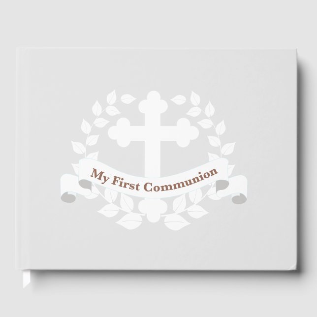 "My First Communion" Guest Book (Front)