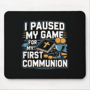 My First Communion Video Game Controller Gifts Boy Mouse Pad
