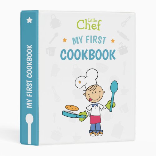 My First Cookbook Binder for Kids