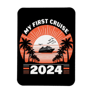 My First Cruise 2024 Magnet