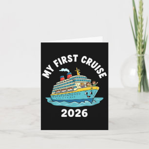 My first cruise 2026 card