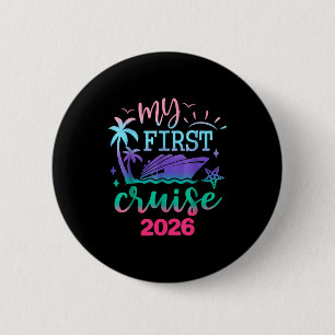 My First Cruise 2026 Family Vacation Trip Ship Mat Button