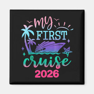 My First Cruise 2026 Family Vacation Trip Ship Mat Magnet