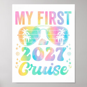 My First Cruise 2027 Vacation Matching Family Crui Poster