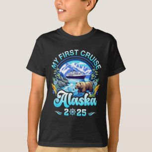My First Cruise Alaska 2025 Family Friend Cruisin T-Shirt