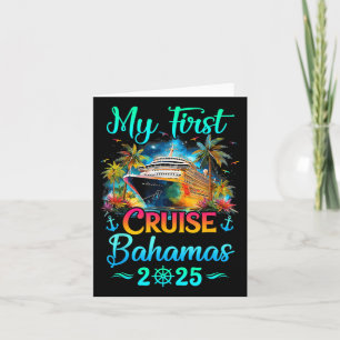 My First Cruise Bahamas 2025 Family Trip Cruisin T Card