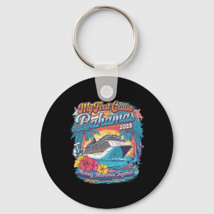 My First Cruise Hamas 2025 Family Vacation Tee For Keychain