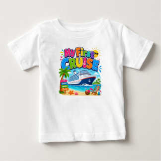 My First Cruise Kids Vacation T-Shirt