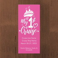 My First Cruise Stateroom Door Marker