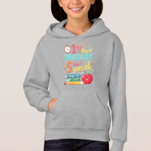 My First Day of Kindergarten 1st Day of School Hoodie