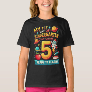 My First Day of Kindergarten 1st Day of School T-Shirt