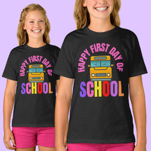 My First Day Of School Back To School T-Shirt