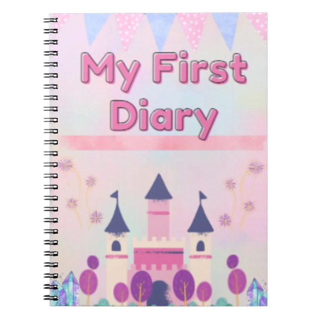 My First Diary-for kids and adults alike Notebook (Front)