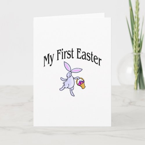 My First Easter 2 Holiday Card