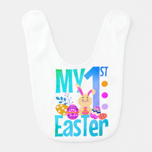 My First Easter Baby Bib (Front)