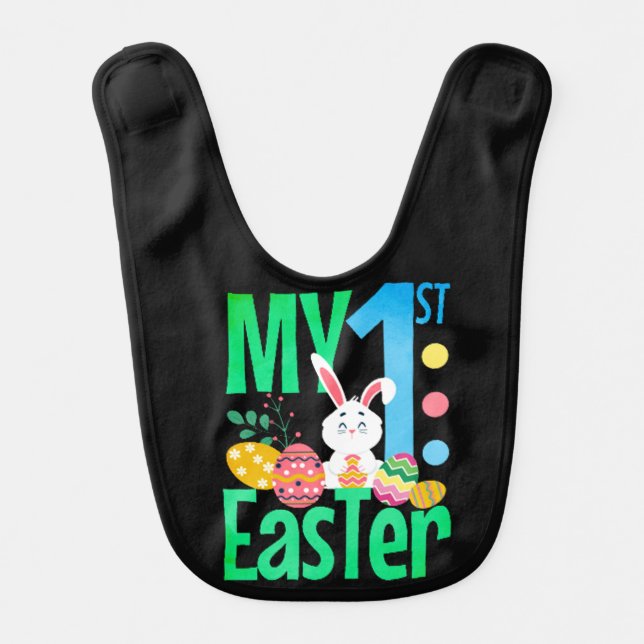 My First Easter Baby Bib (Front)