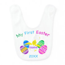 My First Easter Baby Bib My First Easter Baby Bib