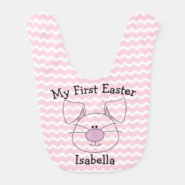 My First Easter Baby Bib (Front)
